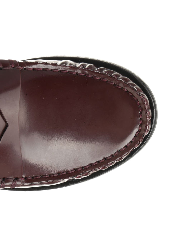 Stuart Weitzman Lottie Loafer Scarpe basse - Bordeaux | f2b82fb10dedb0df453be9adab70b022658b8c1d
