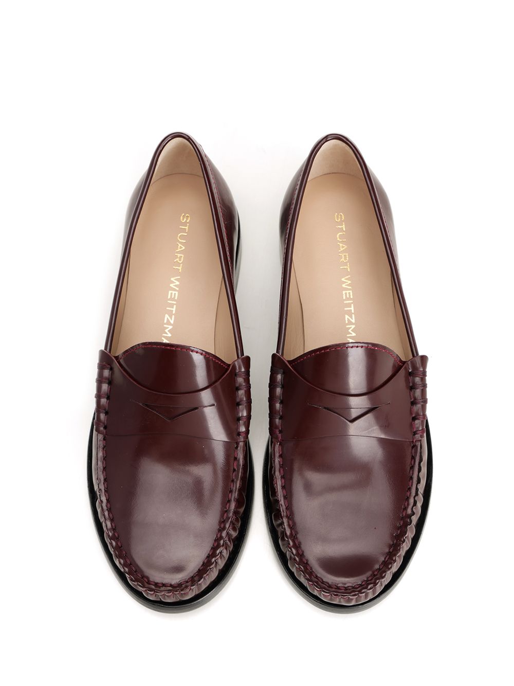 Stuart Weitzman Lottie Loafer Scarpe basse - Bordeaux | 75e799aa2573c8e7ca0f036cb64211952e95f12d