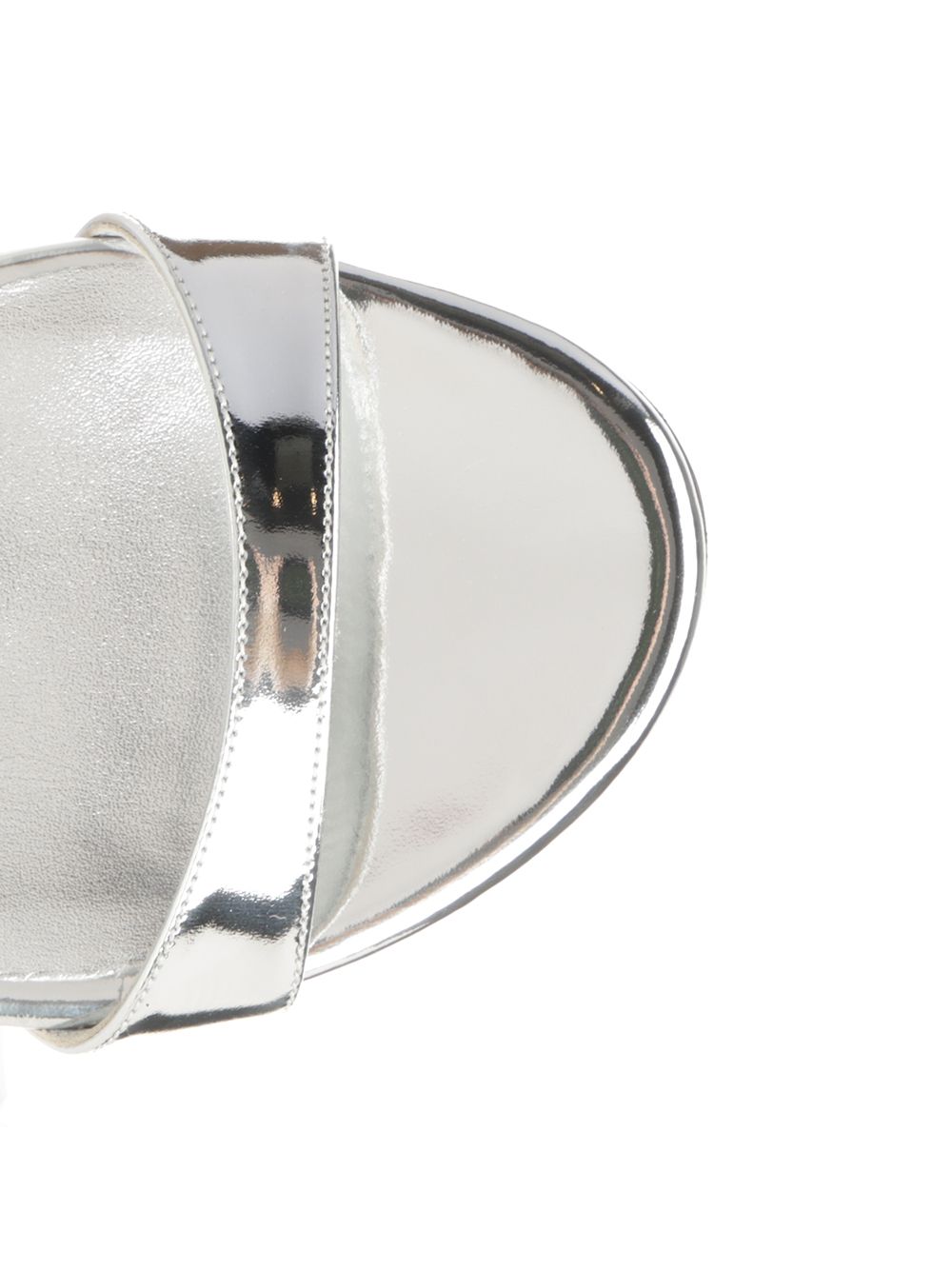 Stuart Weitzman Nudistini Wrap 100 Sandali - Silver | 6baaac33279fde4477ff4f2eb8aa5503df168b96