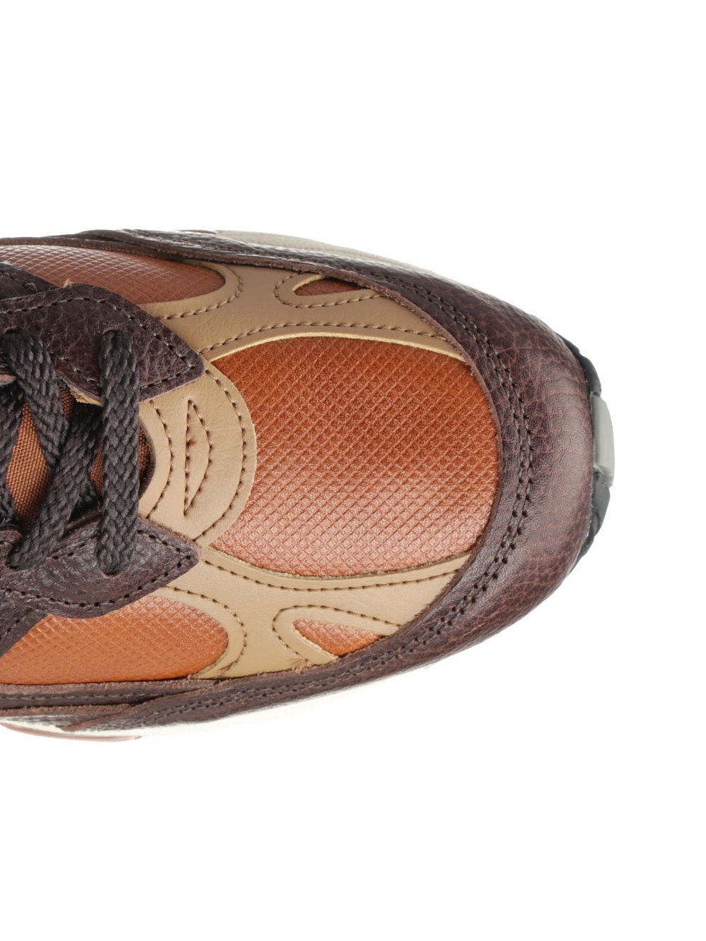 New Balance 991 Chocolate Plum - Caramel Cafe Leather Sneakers - Marrone | 230665bdb3bee7c41ae422d3bbb20eaad5c983cc