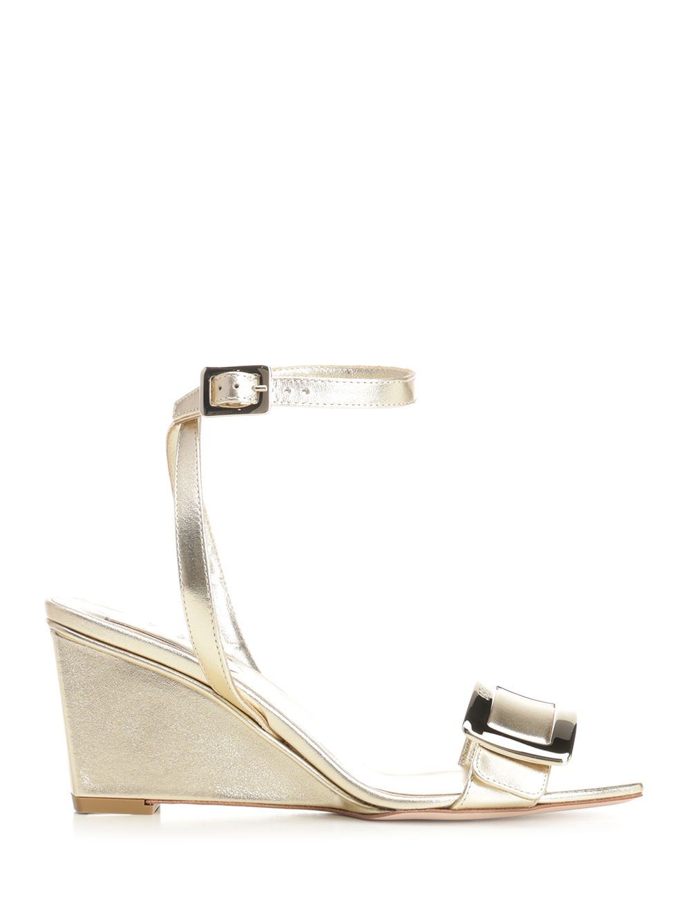 Roger Vivier Belle Vivier Wedge Sandali - Oro | 4b0828d1e5811de0398da821a9a8a284f66e22c2
