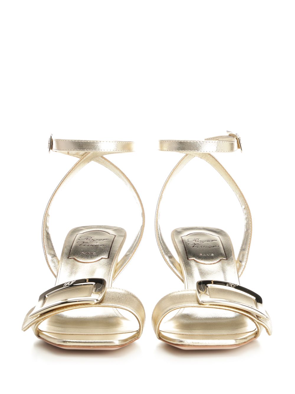 Roger Vivier Belle Vivier Wedge Sandali - Oro | 3c2d6476afd6771403f3312d8d916b2e1c64e992