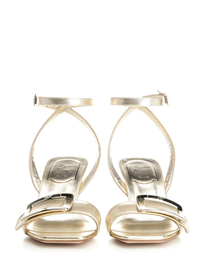 Roger Vivier Belle Vivier Wedge Sandali - Oro | 3c2d6476afd6771403f3312d8d916b2e1c64e992