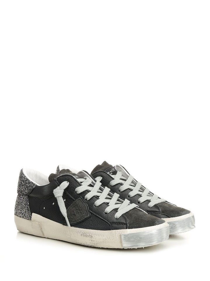Philippe Model Prsx Low Woman Sneakers - Nero | ab0c419450737fecd881605bf8e36ff44718fcf0