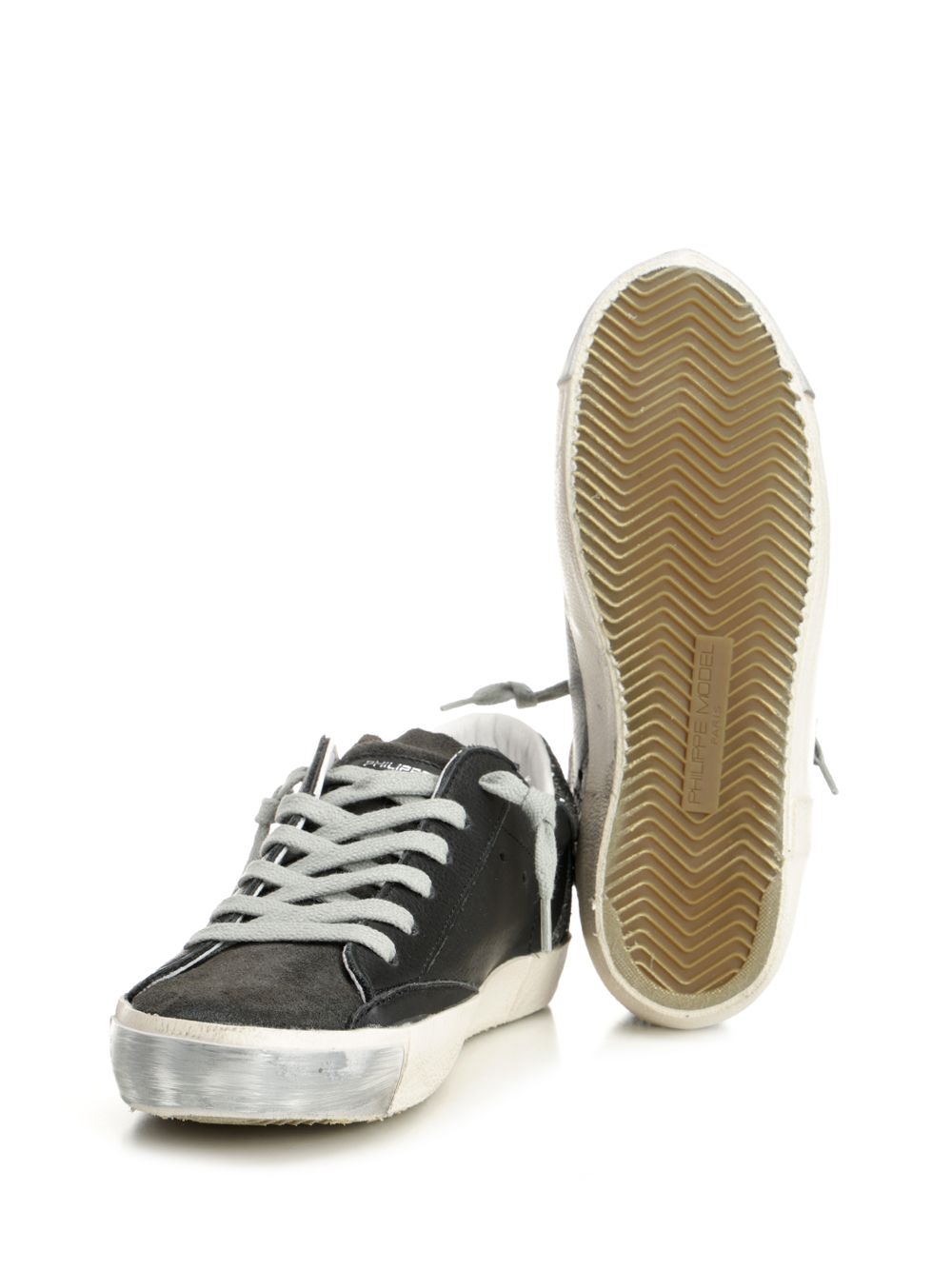 Philippe Model Prsx Low Woman Sneakers - Nero | 3c114970f93e17e4f52d5b2b1b07b20f3a094700
