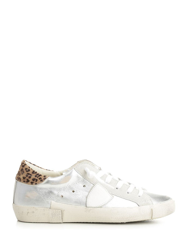 Prsx Low Woman Sneakers Silver