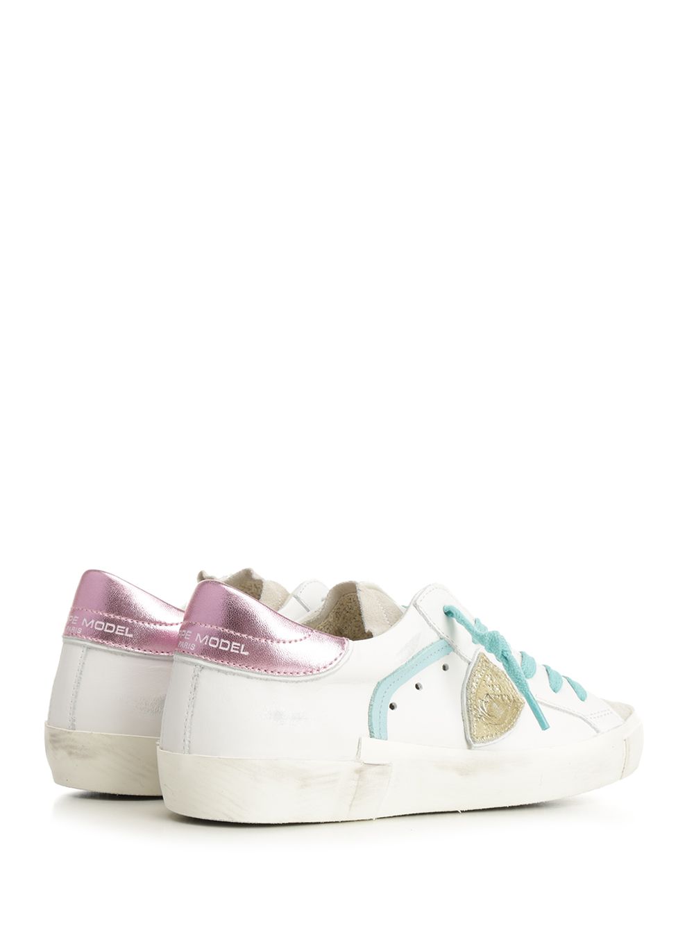 Philippe Model Prsx Low Woman Sneakers - Bianco | 6acfd3d074aa4edb51bed43ac3c257abef5b7409
