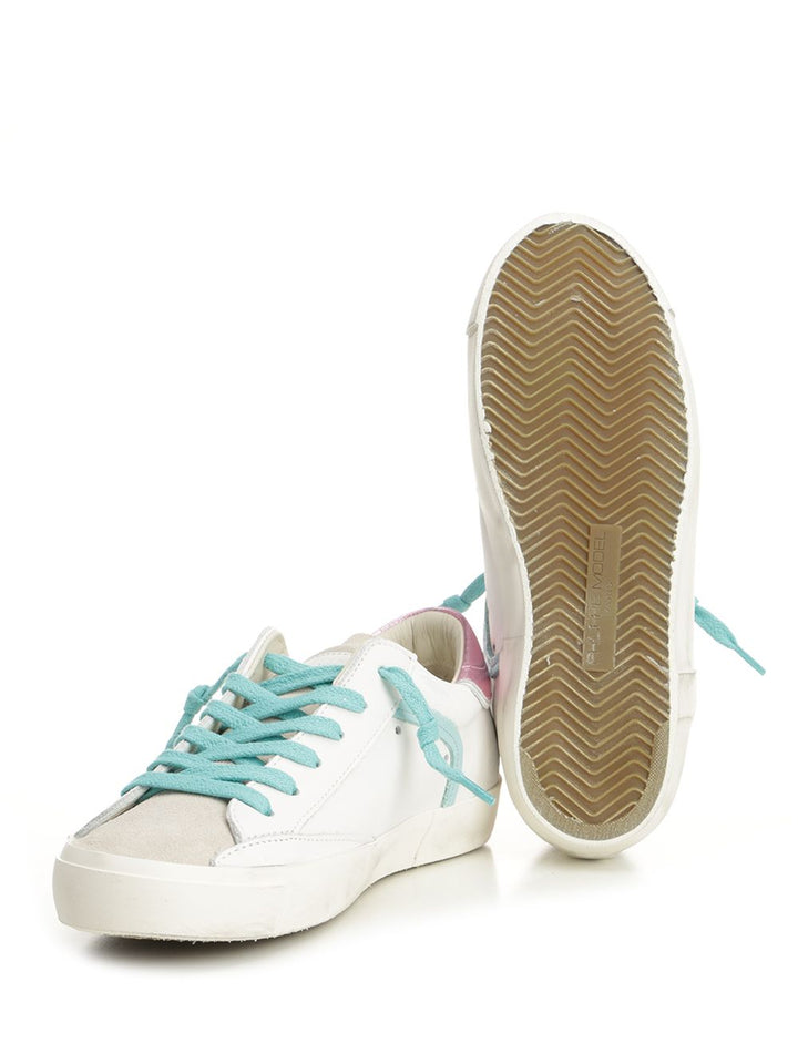 Philippe Model Prsx Low Woman Sneakers - Bianco | 239f367d7875b01a3b7b51f240c74cb32338b0f1