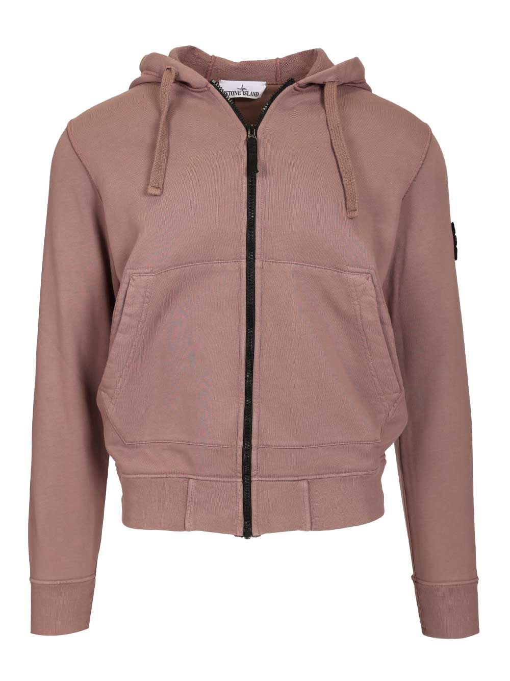 Stone Island Organic Cotton Hoodie Sweatshirts - Grey | 21b250d95efb8a0322452b80f7115cc78b7d21f0