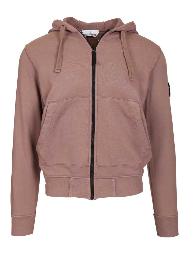 Stone Island Organic Cotton Hoodie Sweatshirts - Grey | 21b250d95efb8a0322452b80f7115cc78b7d21f0
