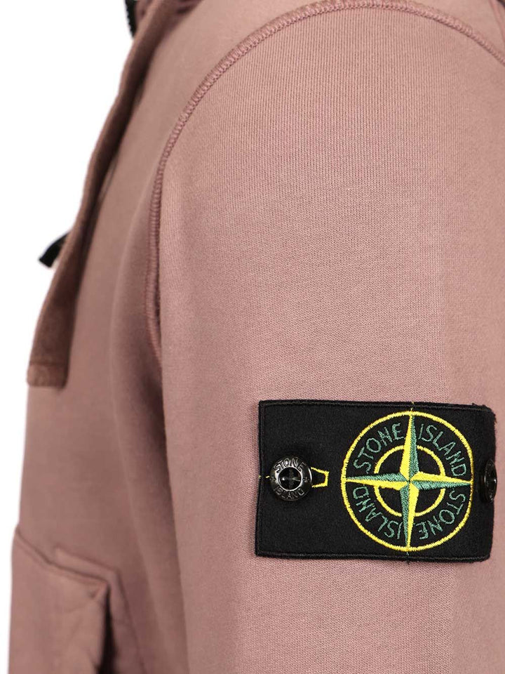 Stone Island Organic Cotton Hoodie Sweatshirts - Grey | 270e15c6f87df938672f3283dd8d848db08d262c