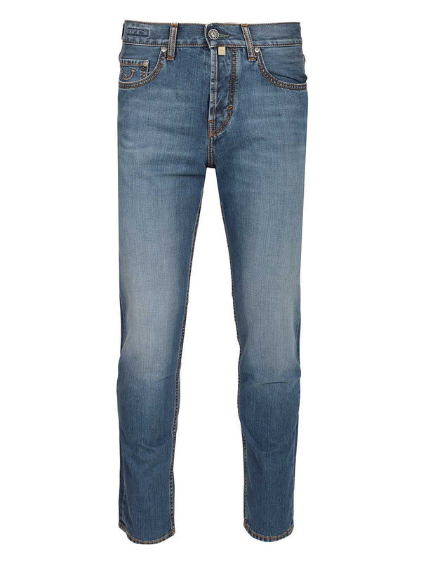Five-Pocket Trousers Jeans Light Blue