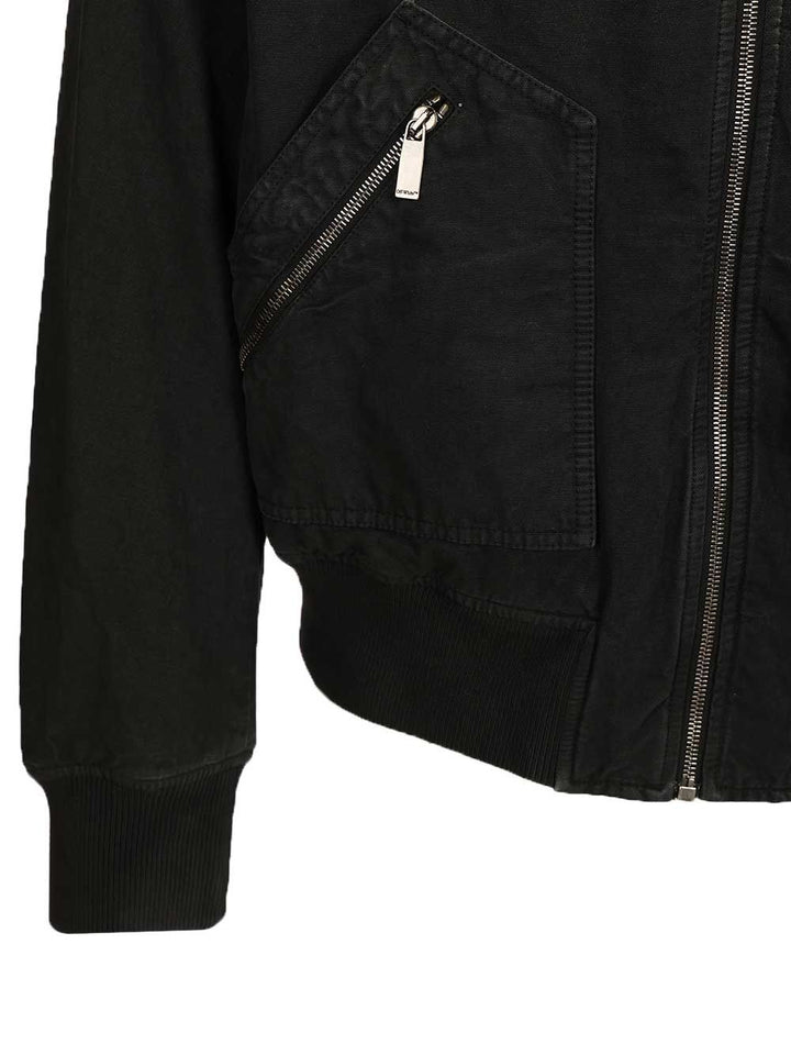 Off-White Owr Grad Cot Reg Bomber Black Giacche - Nero | 0af97f7efb257a24207b12b7694b4949ae5a21c0