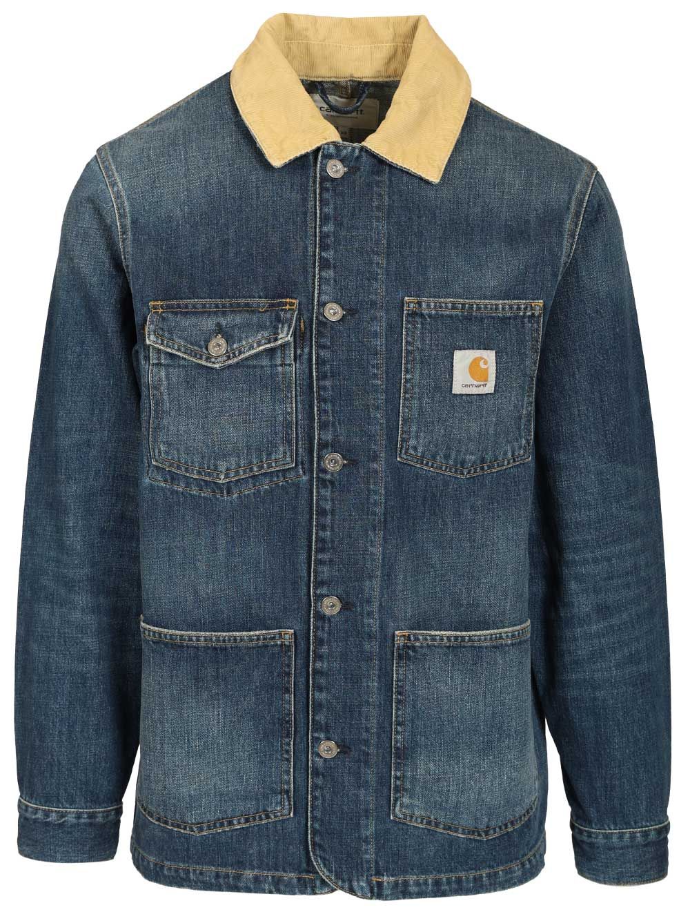 Carhartt Wip Camano Coats - Blu | f5e3bea0013e9db2d41a8c91eacecf00a66dcc52