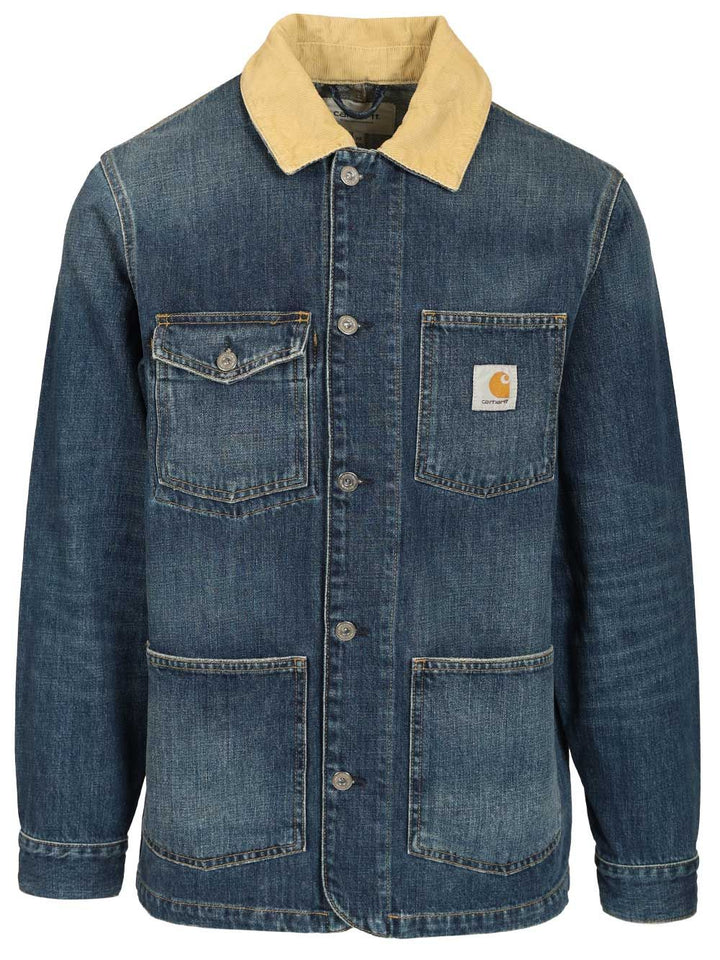 Carhartt Wip Camano Coats - Blu | f5e3bea0013e9db2d41a8c91eacecf00a66dcc52