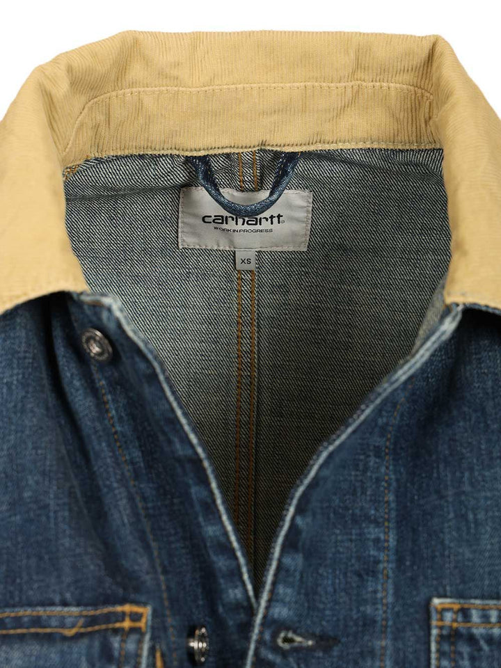 Carhartt Wip Camano Coats - Blu | 70af6a32ef68661e958ce50bf4836b626d7c33a2