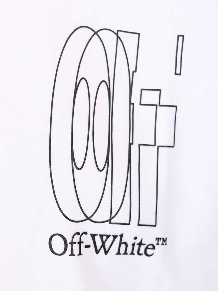Off-White Outline Double Arrow Slim T-Shirt - Bianco | a2493827ffaacaf7ad48ed94ec41f42f18273b06