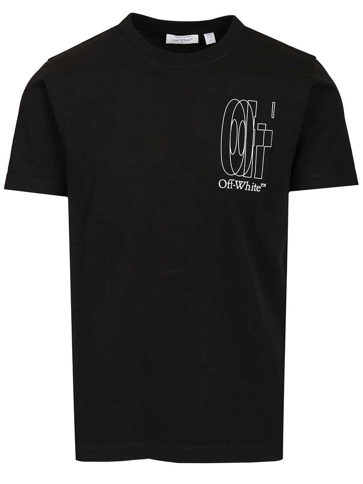 Off-White Outline Double Arrow Slim T-Shirt - Nero | 9bb53723d1b0dccffd571a5910e497a8383f64ae