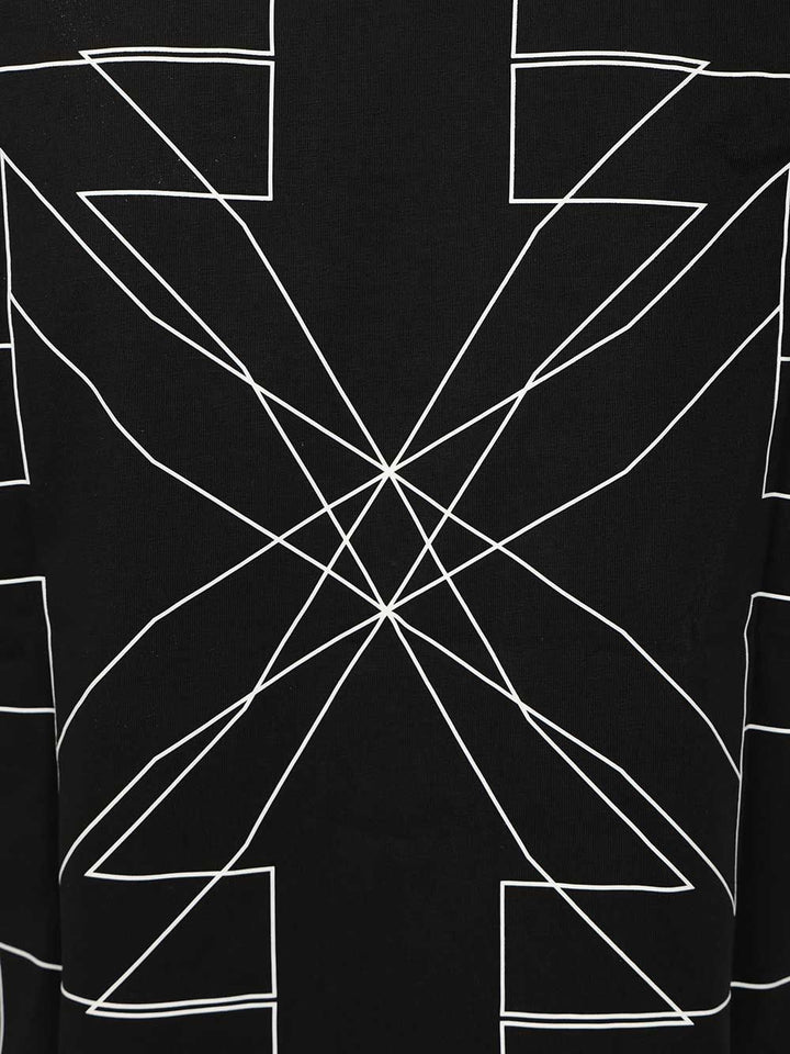 Off-White Outline Double Arrow Slim T-Shirt - Nero | 59f51a869b42b81e11a1a4accdda96d657a9c8b2