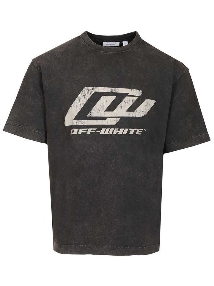 Off-White Racing Skate T-Shirt - Nero | 77461249185f3c01c5ebbb40f9d0334c58d7c22b