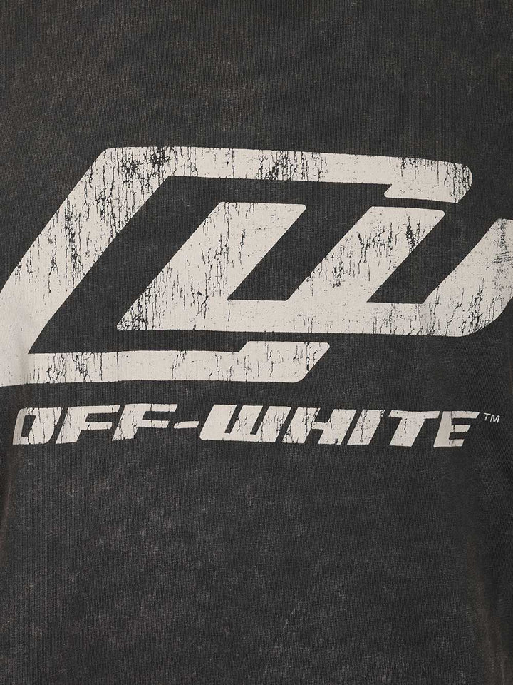 Off-White Racing Skate T-Shirt - Nero | b6ba4f48be016a6267601967a3095b60d2ba58b0