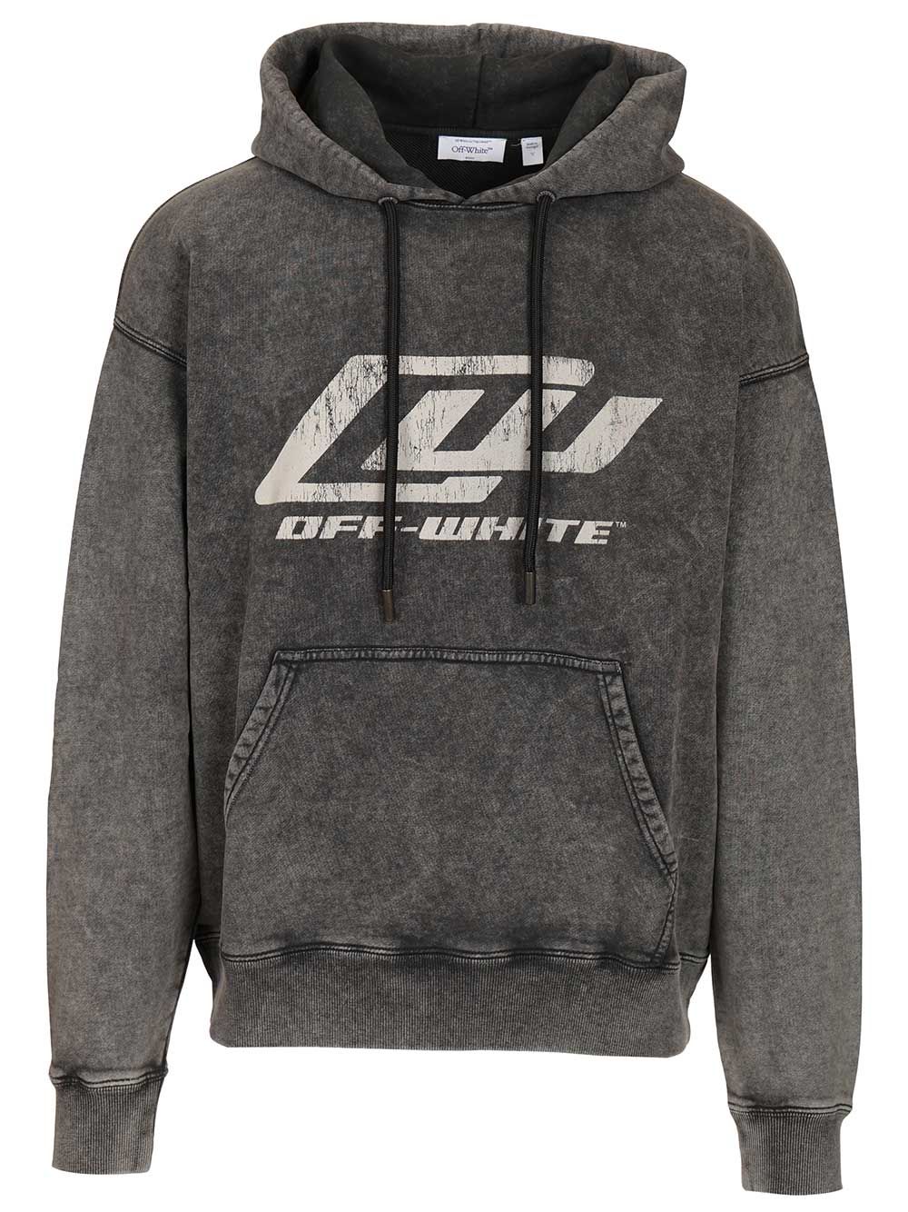 Off-White Racing Skate Hoodie Sweatshirts - Nero | 618330a830693318af83b1d67efe2c1bf84b40a8