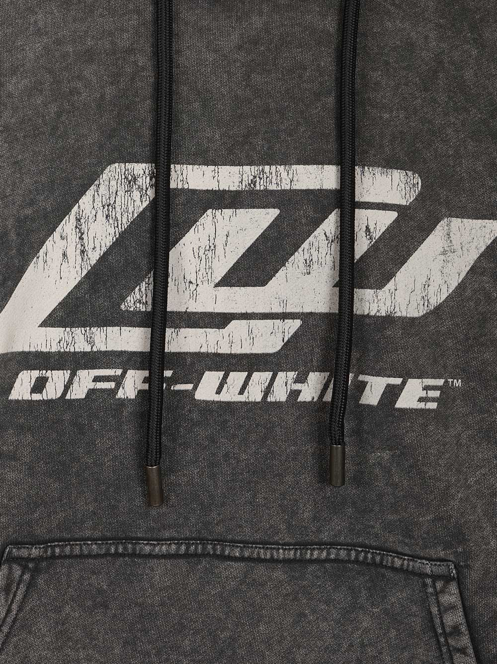 Off-White Racing Skate Hoodie Sweatshirts - Nero | 2c2ec3377debd141cc74bd13327b96f458c7a065
