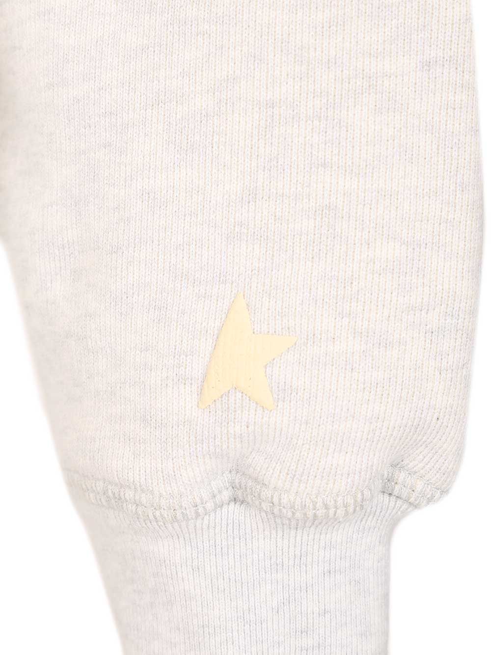 Golden Goose Deluxe Brand Star Crop Sweatshirt Sweatshirts - Grey | b80f87c159feb7dceb6c9c6810826892d65568cb