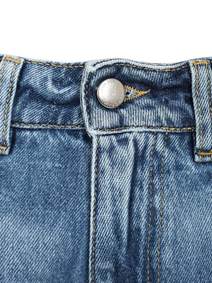 Icon Denim Wide Leg Jean - Low Waist Jeans - Blu | 51eabb1252897346fd2adb291542a6b9e90c0b93