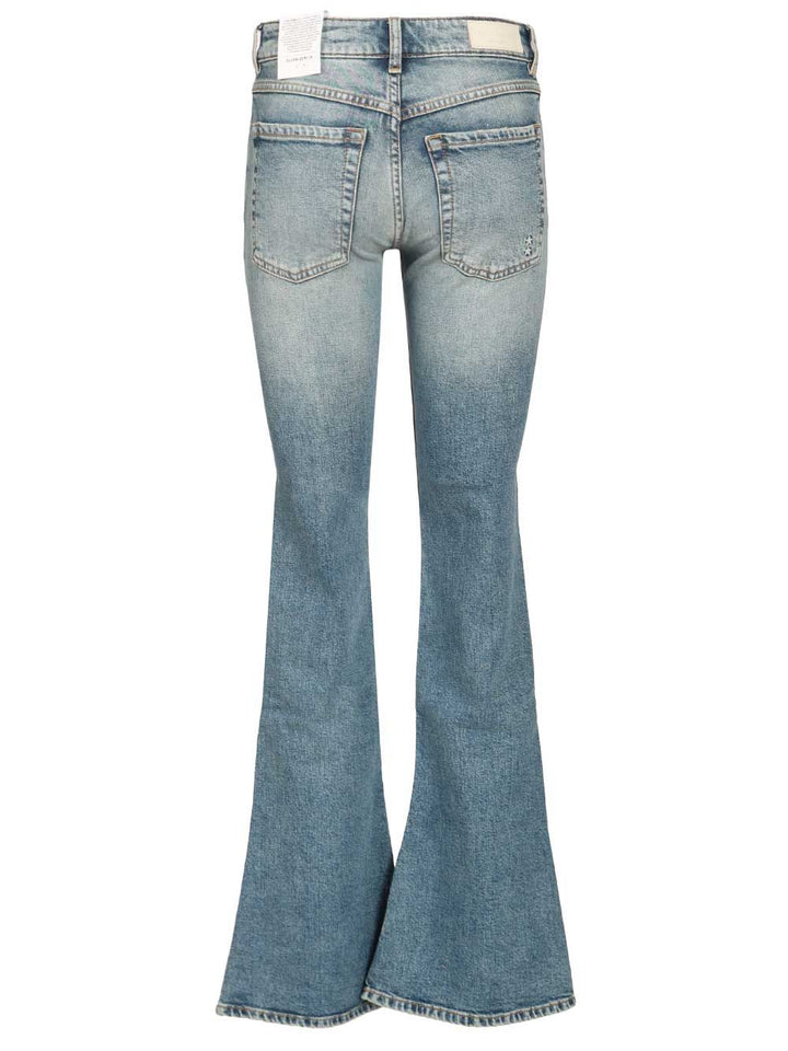 Icon Denim Wide Leg Jean - Low Waist Jeans - Light blue | 366e756a9f82878d7ebff699a8ec11e47593d824