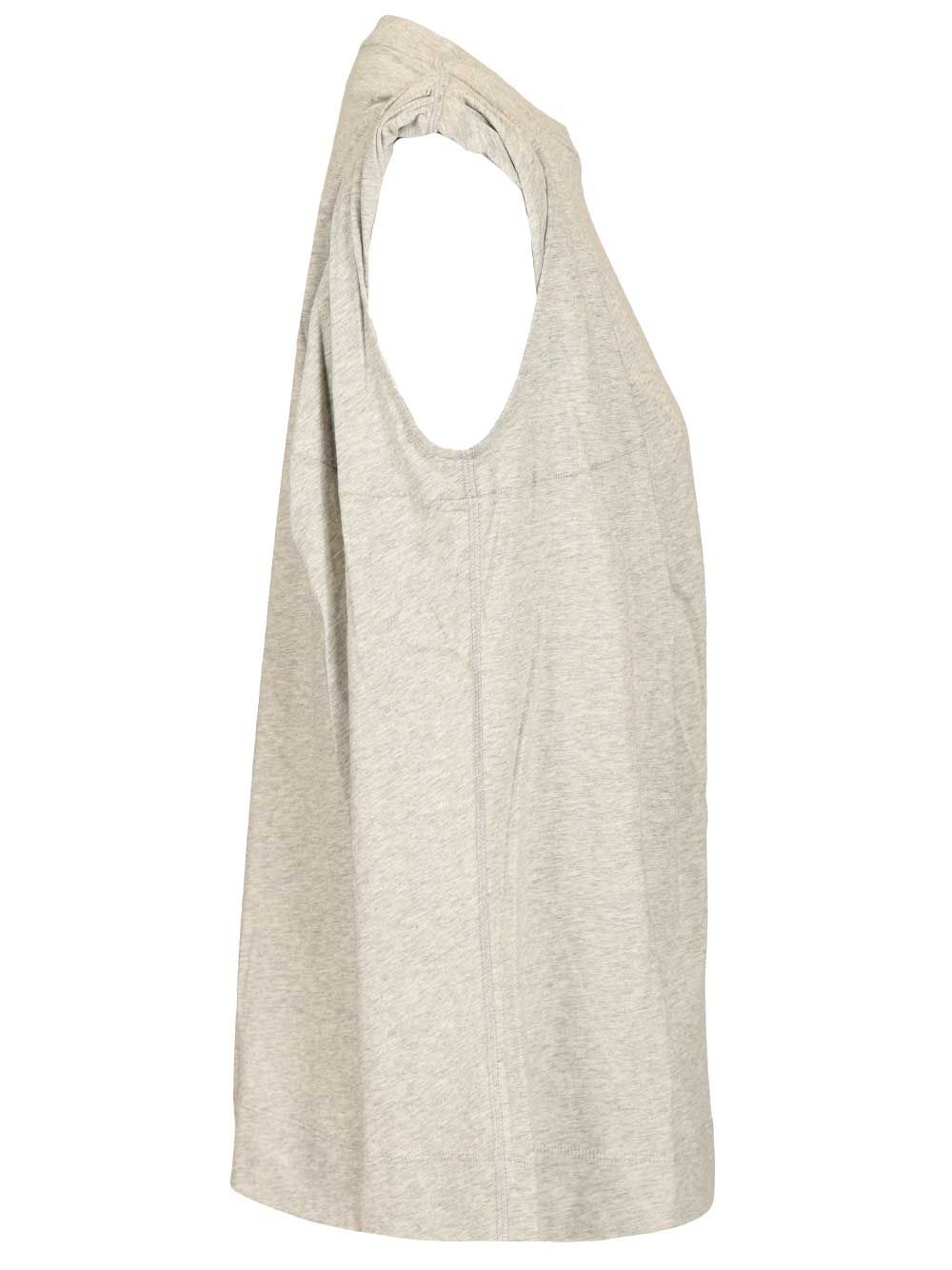 Dries Van Noten Hutty Jersey Top Top - Grey | 78db85aa3299be02fcf56b354693fe45d3de94b6