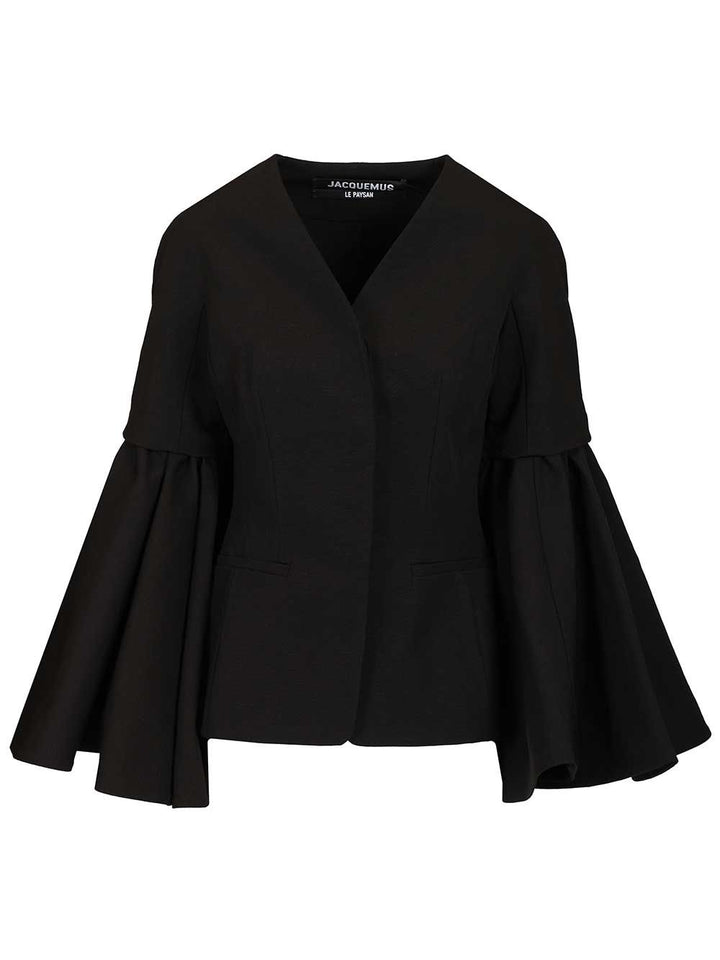 Jacquemus Paysan Jacket Giacche - Nero | 76560f61003653b10db3b2642b4b716524feba5e