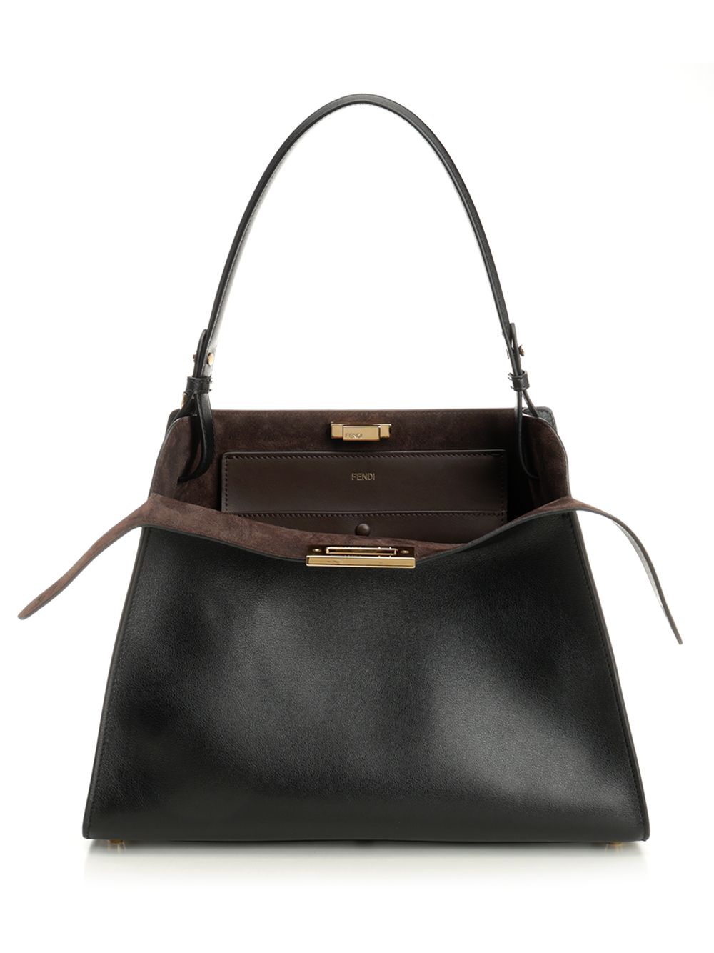 Fendi Fendi Way Medium Shoulder Bags - Nero | 7007ce1be193b73059e7f16457383dfb51d1eead