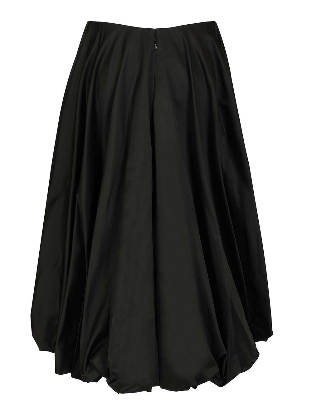 Balenciaga Look 5 - Ballon Skirt In Technical Taffeta Gonne - Nero | 051c94c03b180ac0249a5c844a29da124d0252af
