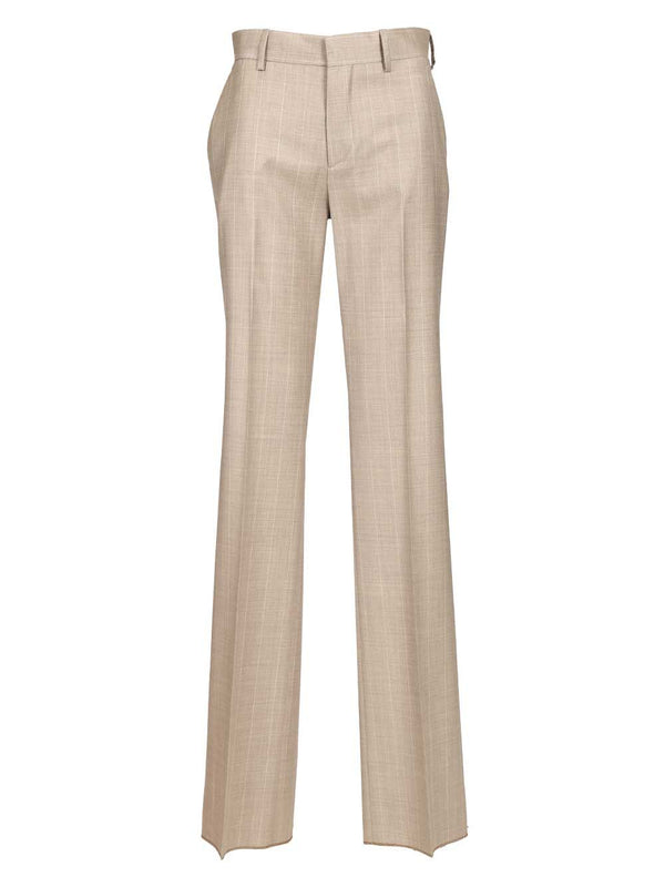 America Pocket Pants No Pleats Flat Front Length 25 Jackets Beige