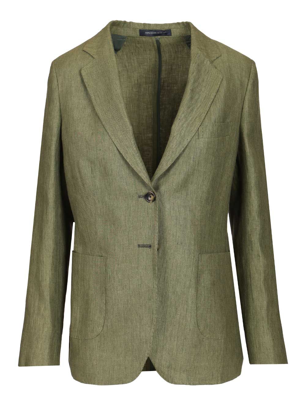 Latorre Linen Blazer Giacche - Verde | 25a7b99eb3f65279d0af3d0bb5d53383011d41ba