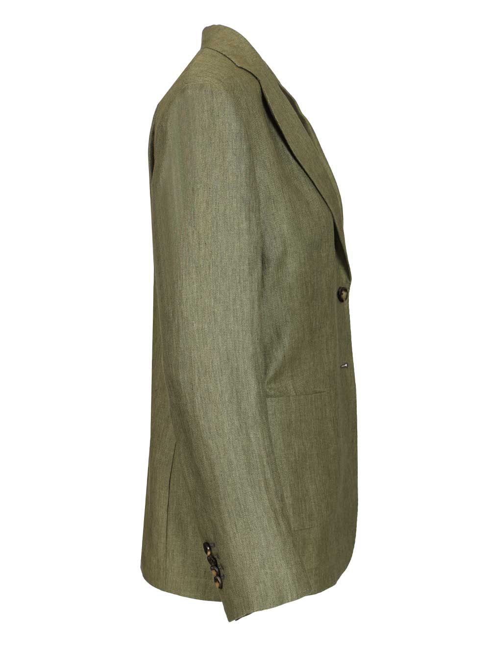 Latorre Linen Blazer Giacche - Verde | c319c043d57ebee7f5ac6ab82c42284049825a62
