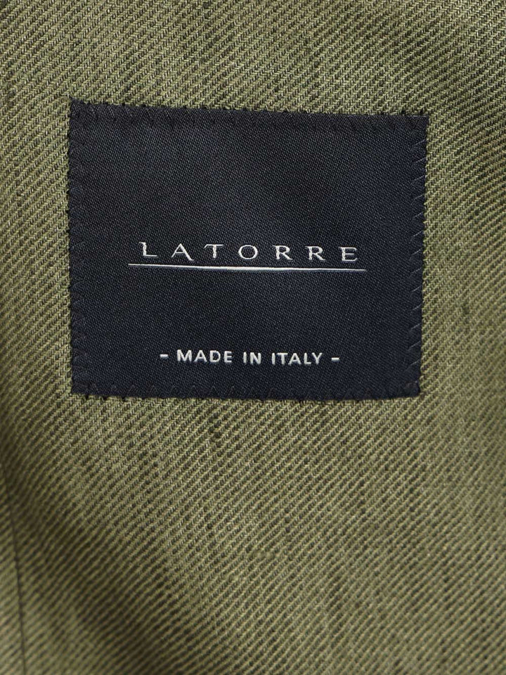 Latorre Linen Blazer Giacche - Verde | 08496d0500b4d17f61c110e72400b7b041a9a258