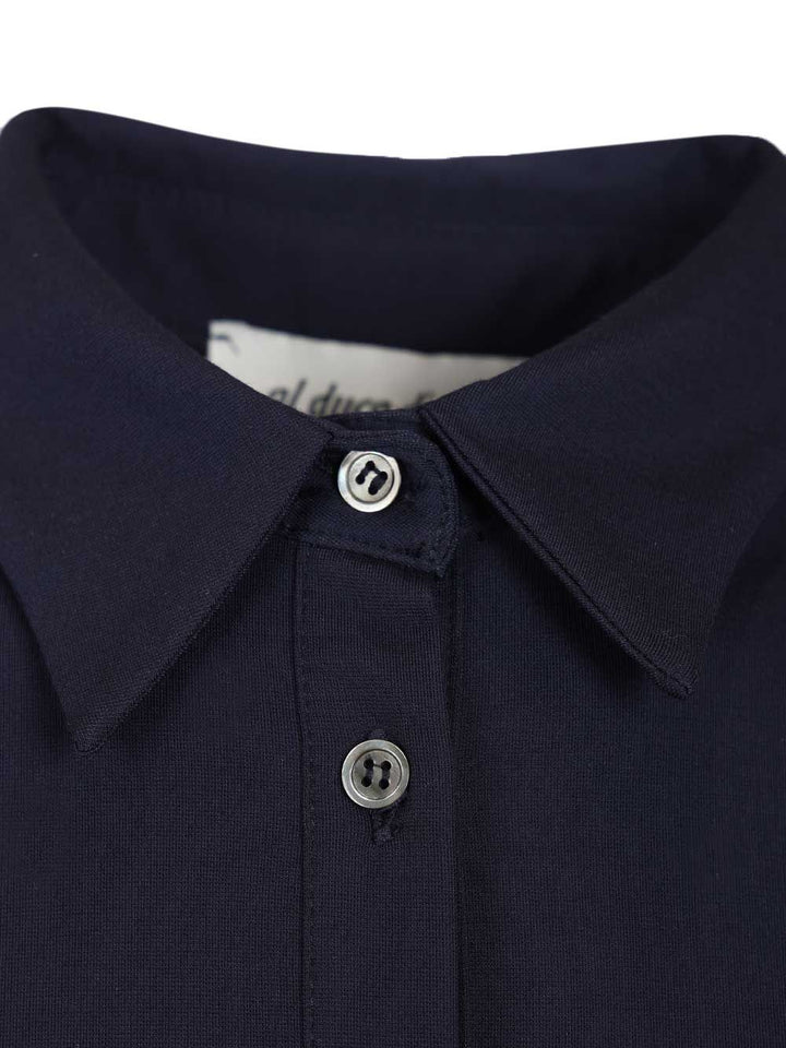 Al Duca D' Aosta With 3/4 Sleeves Polo shirt - Blu | 24a7a9f89929cc5174de5ca04540d6d0568d7a82