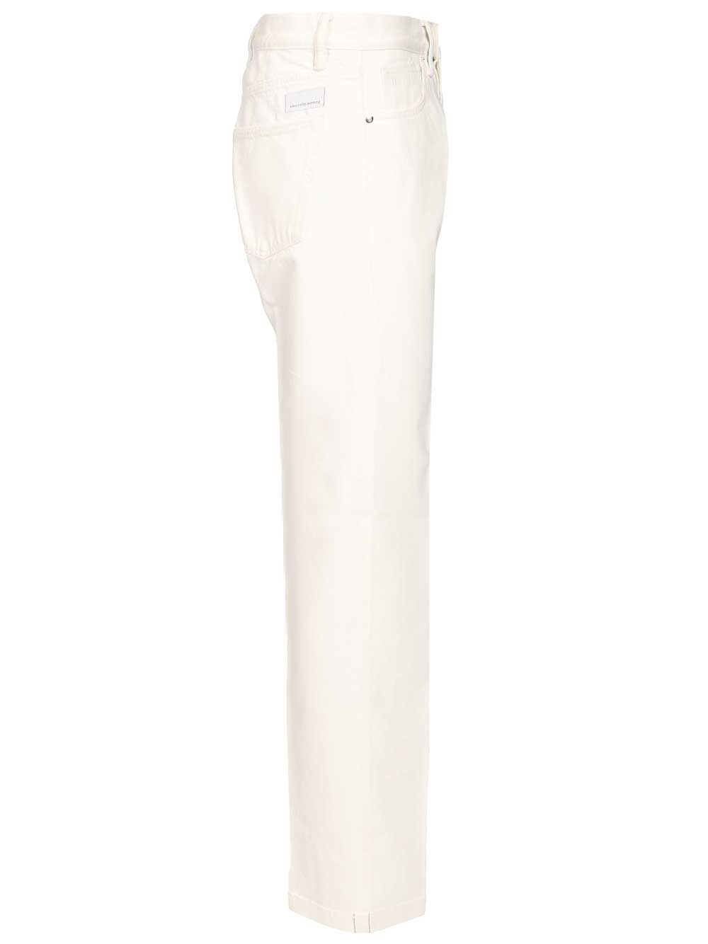 Nine In The Morning Denim Nathan Dritto Largo Jeans - Bianco | e45e1a4987c67fa3012b78a84633e5f964ae4729