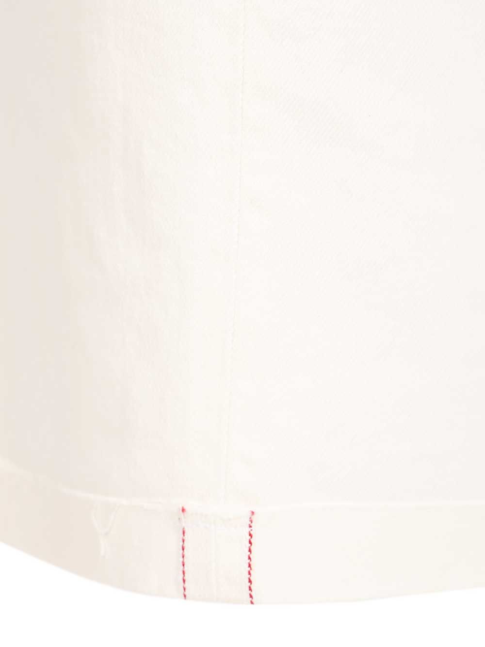 Nine In The Morning Denim Nathan Dritto Largo Jeans - Bianco | 38452778605656a450182a8c485306cddfe7d086