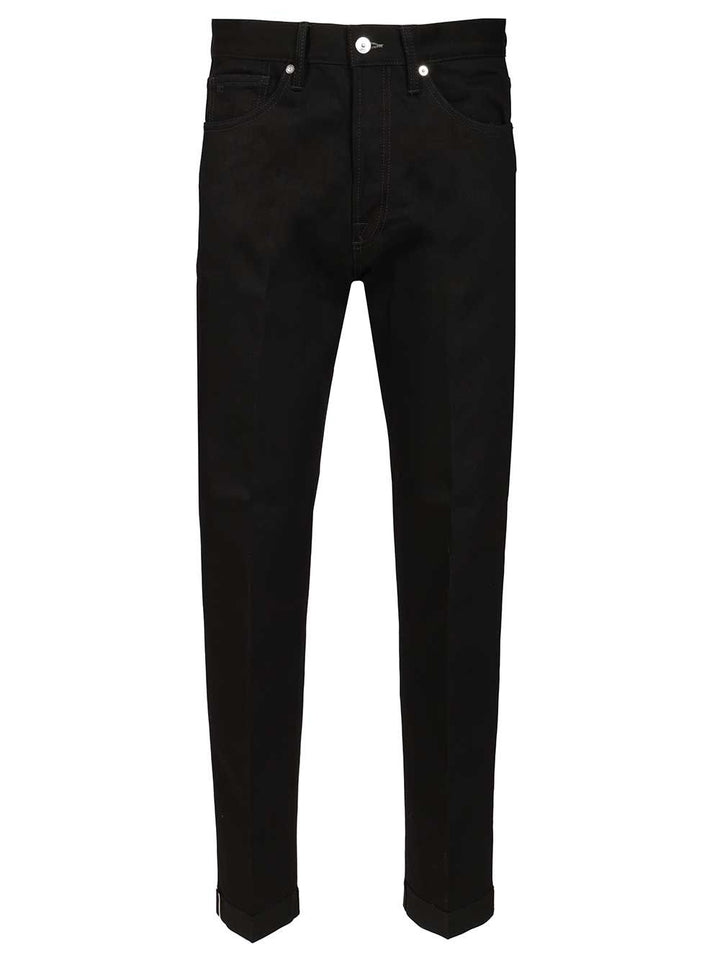 Nine In The Morning Denim Nathan Dritto Largo Jeans - Nero | 574e0e9a21b8fa083c1d9821660246ada60b4621