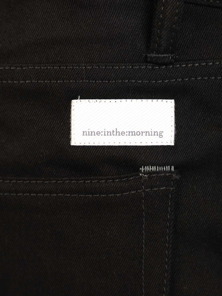Nine In The Morning Denim Nathan Dritto Largo Jeans - Nero | cf77103952674799685112f8314ecfa0ee8bc424