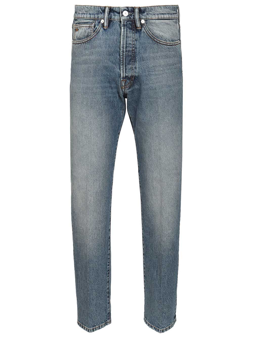 Nine In The Morning Denim Nathan Dritto Largo Jeans - Light blue | 95b809d7633b7474159a3ba0c0f8ac83d0366a61