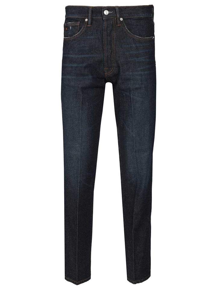 Nine In The Morning Denim Nathan Dritto Largo Jeans - Blu | 8108664d478362c4d702a87b8e9fd6f17c76feca