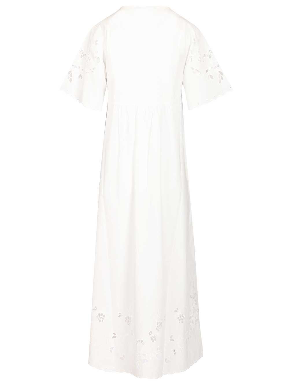Weekend Max Mara Cotton Jersey And Poplin Dress Abiti - Bianco | 56f936e2e92f9c8f1f4b2e8eeca064eb9bc4265f