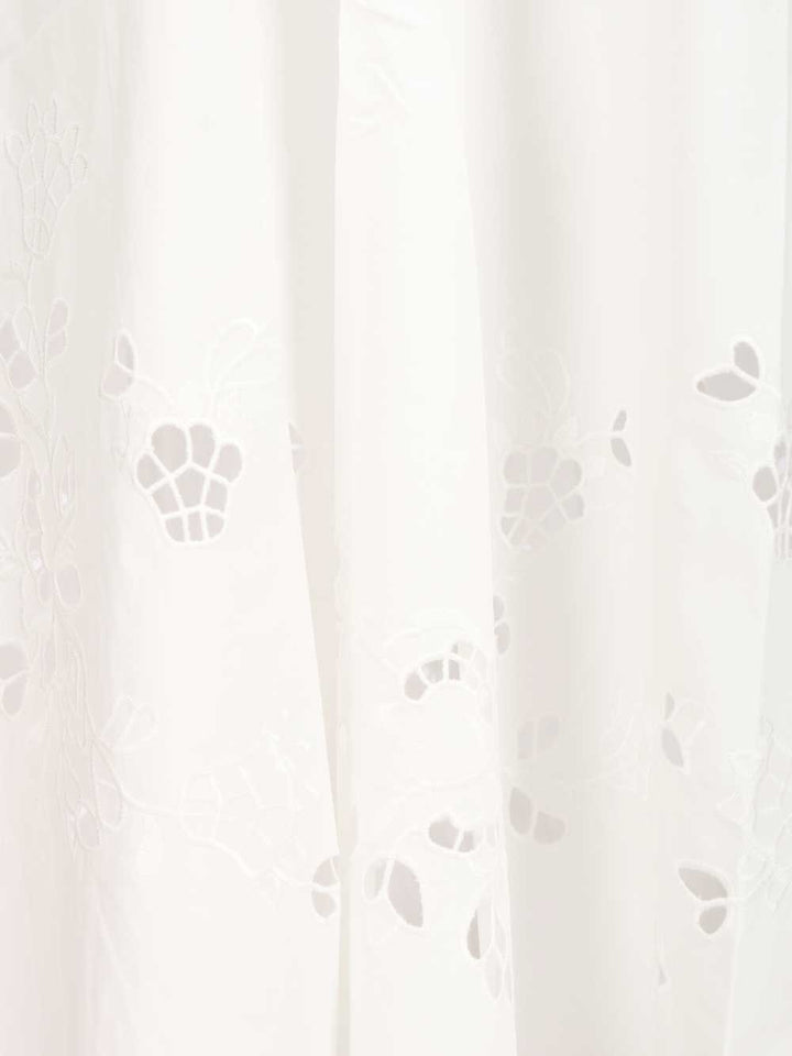 Weekend Max Mara Cotton Jersey And Poplin Dress Abiti - Bianco | e57868156f95f8adbb5bb77dc7d85bb29da5bb40