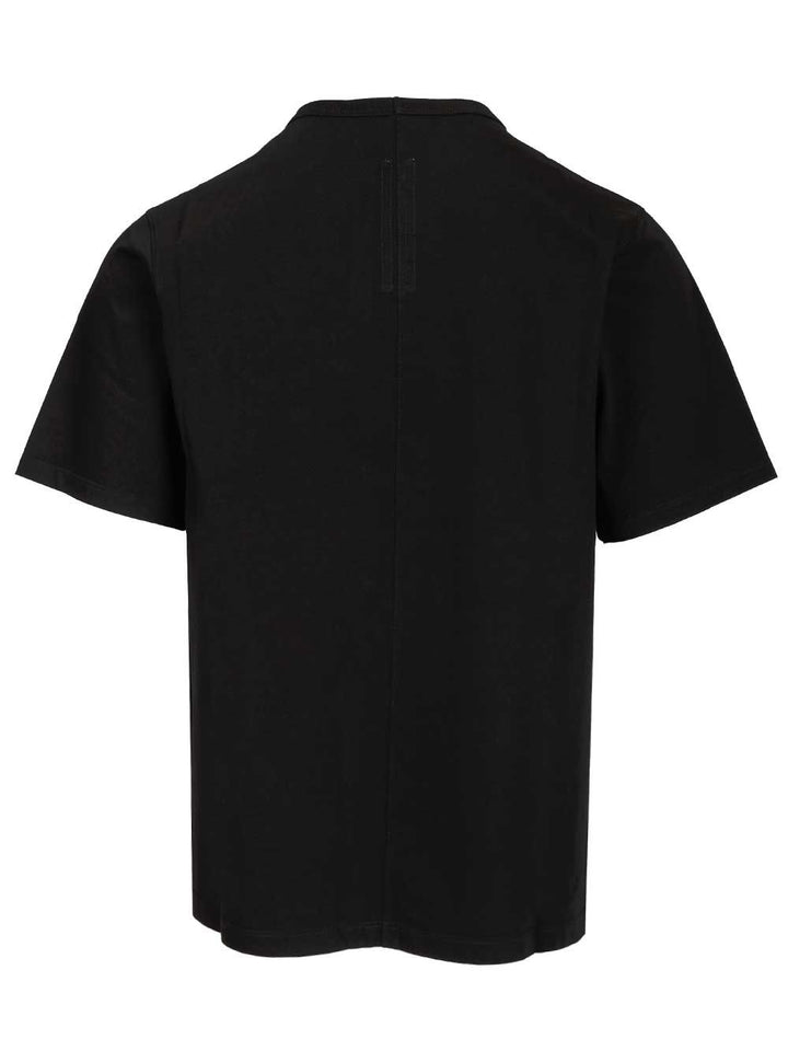 Rick Owens Brad  In Black Cotton Jersey T-Shirt - Nero | 83a5b55e8d5fe1b0b338dc61797339c572823b45