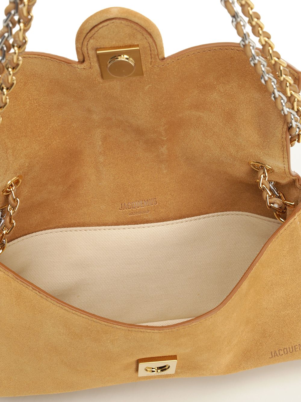 Jacquemus Le Bambino Chaine Shoulder Bags - Marrone | bb046600cd8a35f536b82a0e67413bb774b0a757