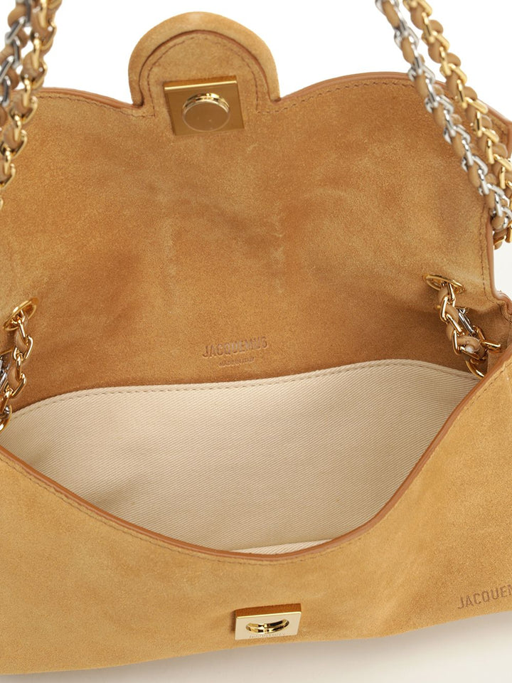 Jacquemus Le Bambino Chaine Shoulder Bags - Marrone | bb046600cd8a35f536b82a0e67413bb774b0a757